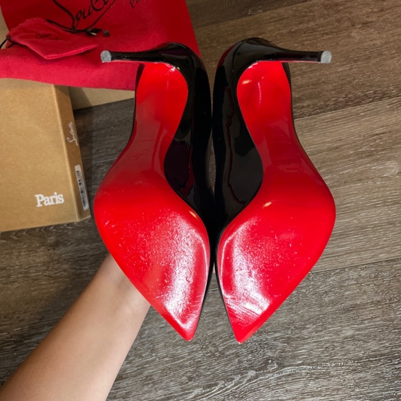 Christian Louboutin Pigalle Follies Pointed Toe Pump (size 8.5) - Picture 6 of 13